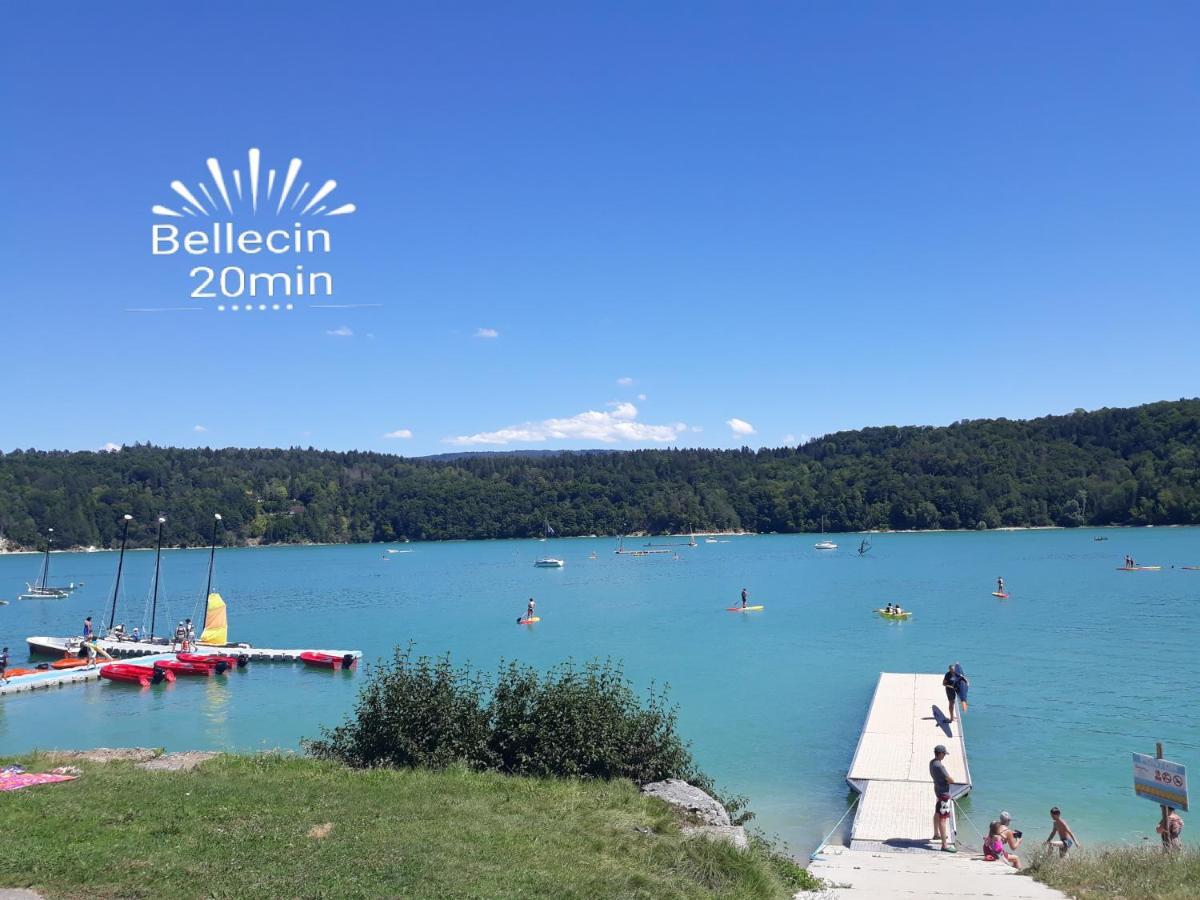 Entre Lacs Et Montagnes , Maison Individuelle,Lits Prepares, Parking Et Menage Inclus Baresia-sur-l'Ain Exteriér fotografie
